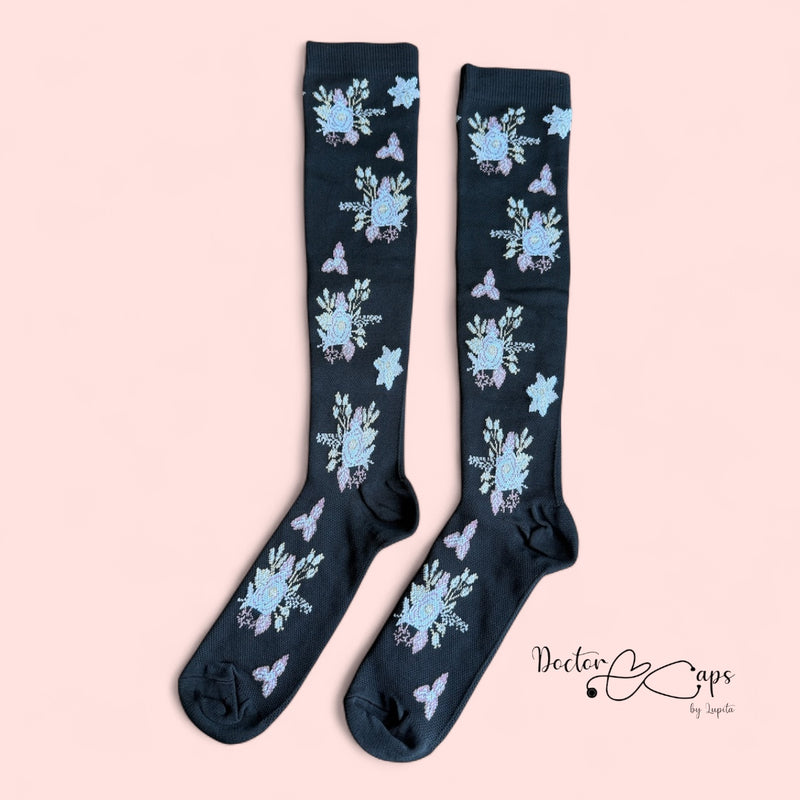 Medias de compresión - Modelos Florales 🌺