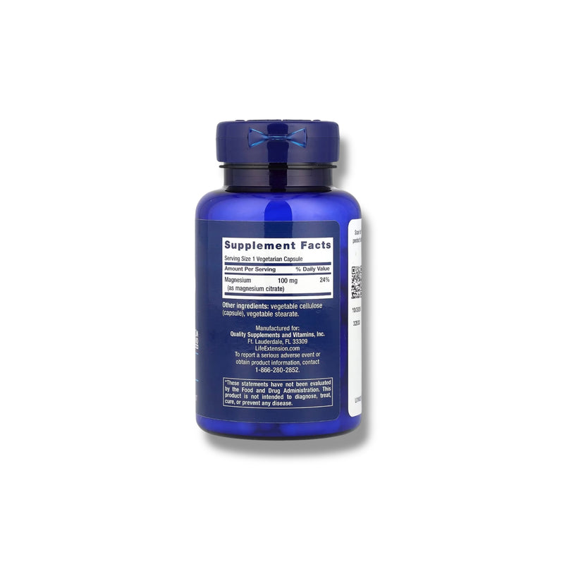 Magnesio citrato 100 mg, 100 caps