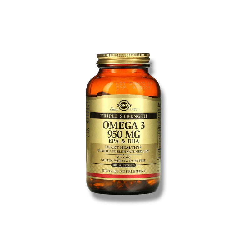 Omega 3 EPA y DHA 950 mg, 100 Softgels