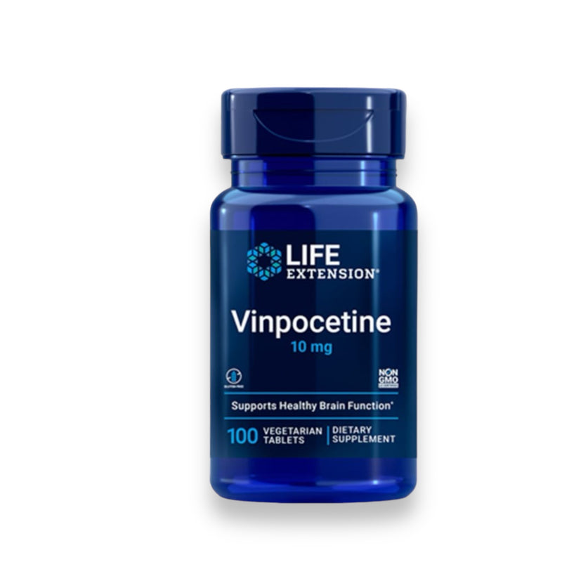 Vinpocetina 10 mg 100 capsulas LIFE EXTENSION