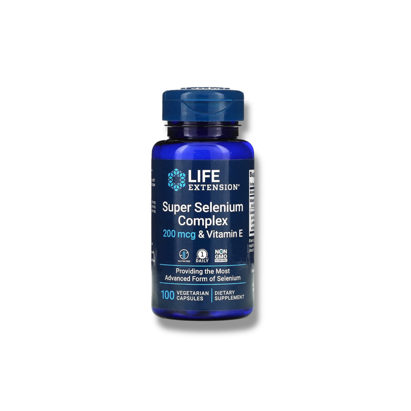 Super Selenio Complex 200 mcg & Vitamin E, 100 caps