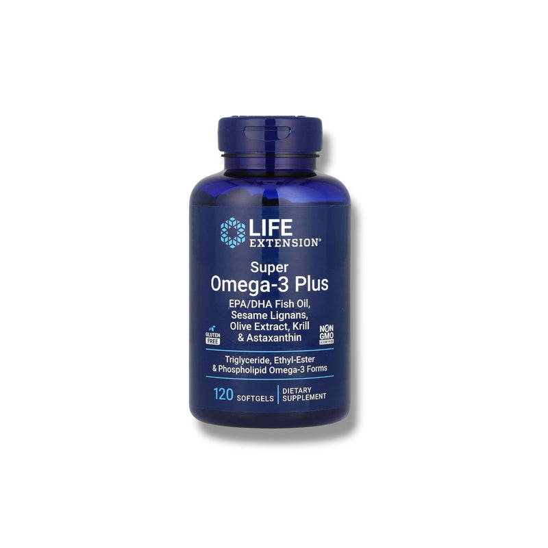 Super Omega-3 Plus con Krill y Astaxantina, 120 softgels