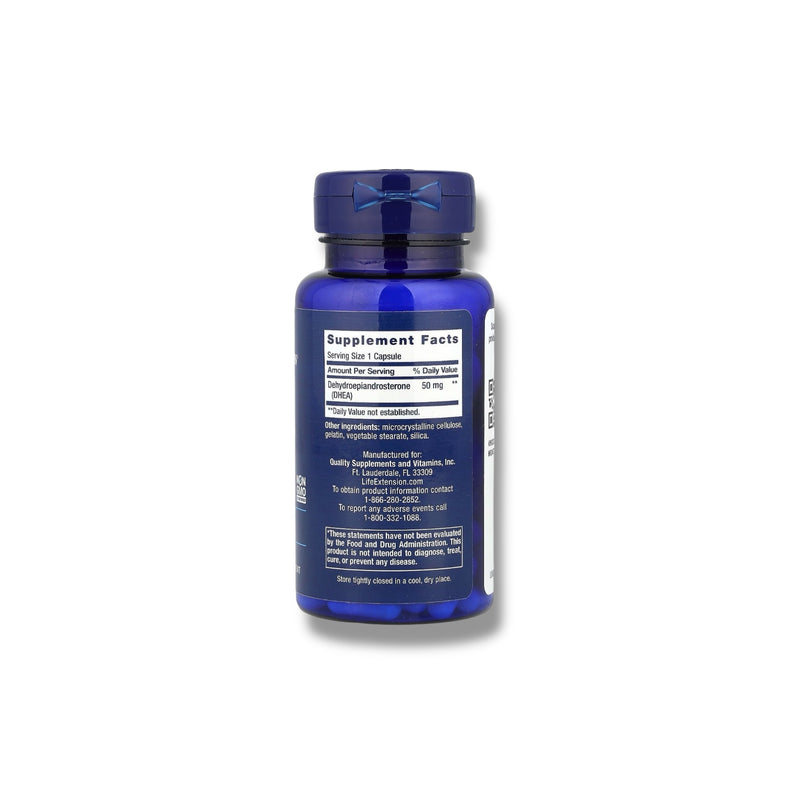 DHEA 50 mg, 60 caps
