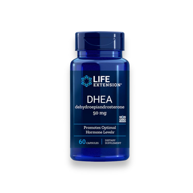 DHEA 50 mg, 60 Cápsulas LIFE EXTENSION