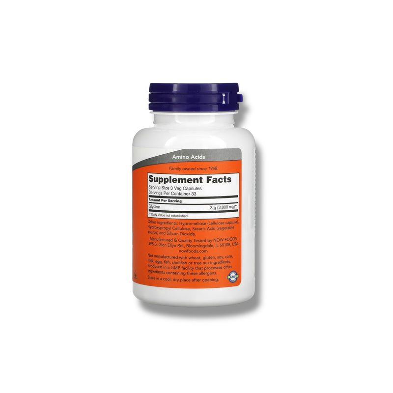 Glycine 1,000 mg, 100 caps