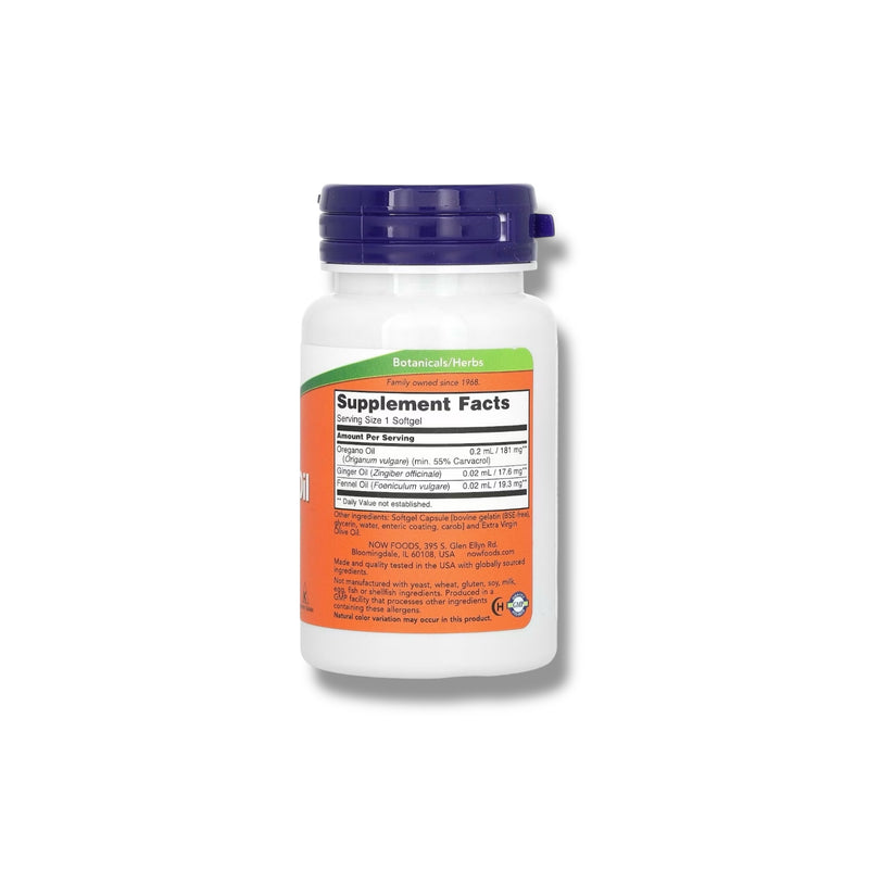 Orégano oil 90 softgels