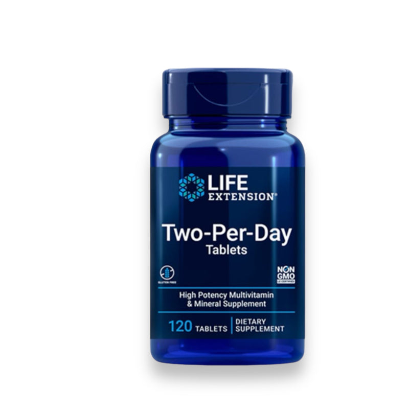 Multivitamínico Two-Per-Day  120 Tabletas LIFE EXTENSION