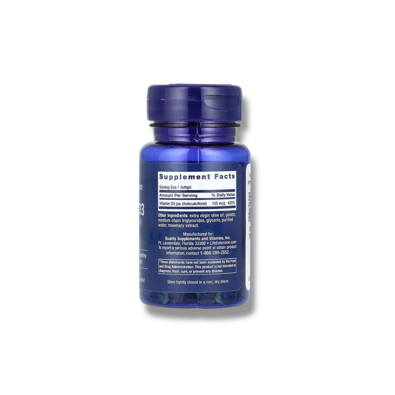 Vitamina D3 5,000 iu, 60 softgels