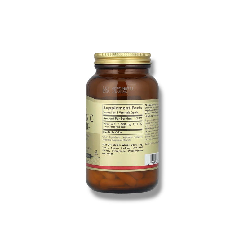 Vitamina C 1000 mg, 100 Veg Caps