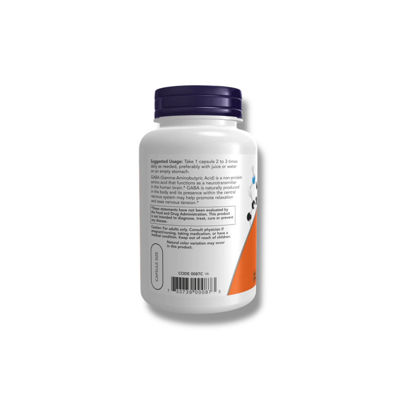 GABA 500 mg 100 veg caps