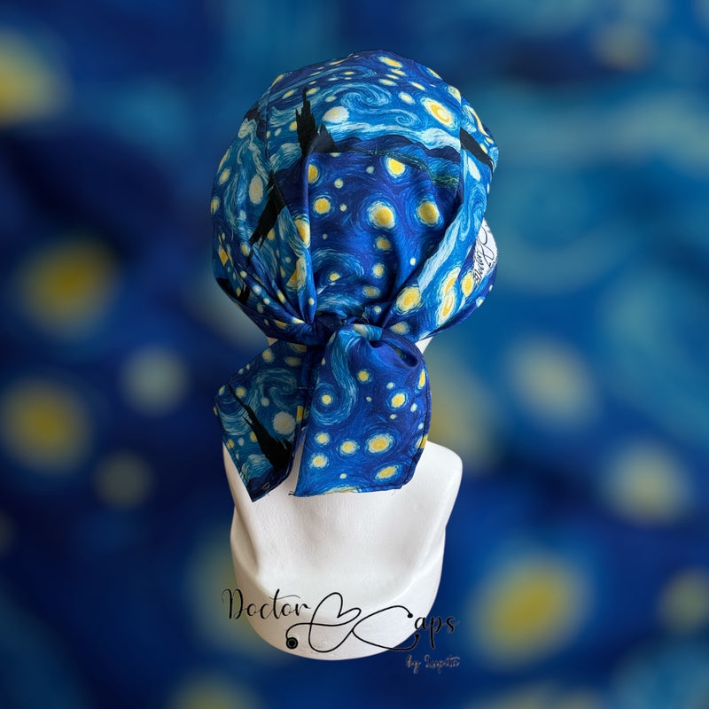 Gorro clínico Noche estrellada 🌌