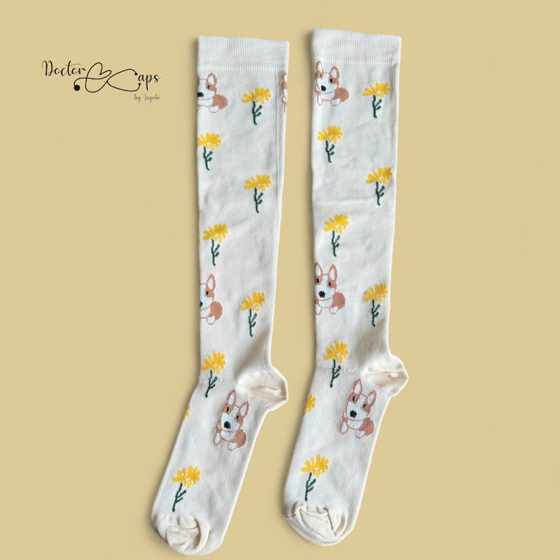 Medias de compresión - Modelos Florales 🌺