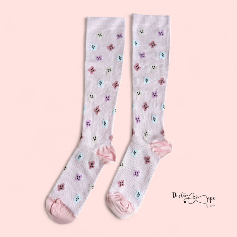 Medias de compresión - Modelos Florales 🌺