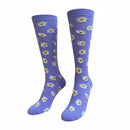 Medias de compresión- Lila/margarita