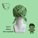 Pilucaps | Gorro Quirúrgico | Gorro de Quirófano | Gorro clínico Hulk